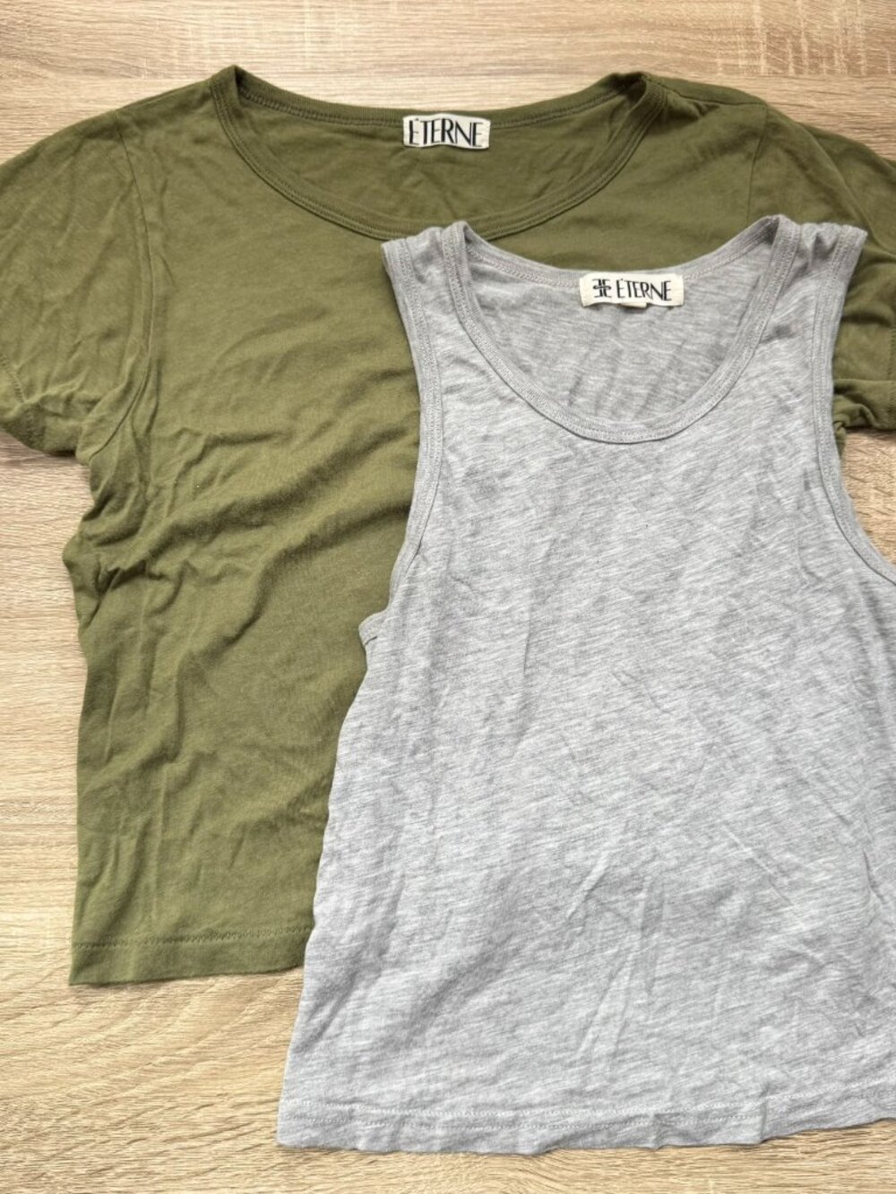 Bundle of Eterne Cotton Modal Relaxed Tops